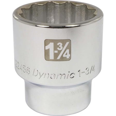 Dynamic 3/4" Drive, 1-3/4" SAE Socket, 12 Points D022456